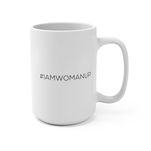 WomanUP!® White Mug (Right-Handed)